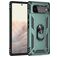 Mobigear Armor Ring Google Pixel 6 Hardcase Backcover Shockproof mit Ringhalter - Grün