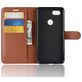 Mobigear Classic Google Pixel 3 Hülle Klapphülle Geldbörse - Braun