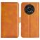 Mobigear Slim Magnet HONOR Magic 4 Lite Hülle Klapphülle Geldbörse - Cognac