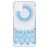 Mobigear Design iPhone 12 Pro Max TPU (flexibel) Backcover - Mandala Blau