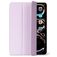 Decoded Textured Slim iPad Pro 11 Zoll (2024) Hülle Flexibles Silikon Klapphülle - Lavendel