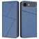 Mobigear Frosted Flip iPhone Air Hülle Klapphülle Geldbörse - Blau