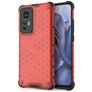 Mobigear Honeycomb Xiaomi 12 Hülle Hardcase Backcover Stoßfest - Rot