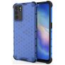 Mobigear Honeycomb OPPO Reno 6 5G Hülle Hardcase Backcover Stoßfest - Blau