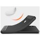 Mobigear Brushed Slim Xiaomi Mi A2 Lite Hülle Flexibles TPU Backcover - Rot