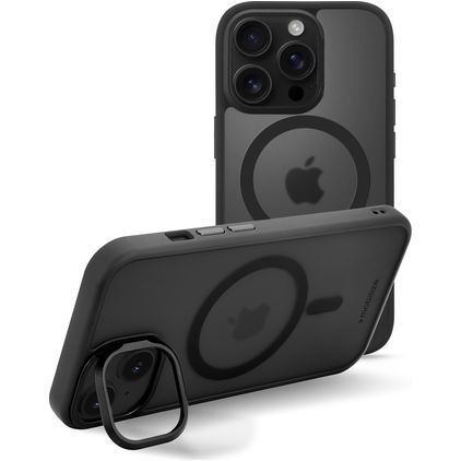 Mobilize Hybrid Pro iPhone 16 Pro MagSafe Hülle Hardcase Backcover Stoßfest - Schwarz
