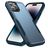 Mobigear Heavy Armor iPhone 14 Pro Hülle Hardcase Backcover Stoßfest - Blau