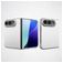 Mobigear Colors iPhone Duo Hülle Hardcase Backcover - Silber