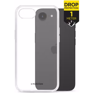 Mobilize Naked Protection Durchsichtig iPhone 16e Hülle Hardcase Backcover Stoßfest - Transparent