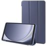 Mobigear Tri-Fold Gel Samsung Galaxy Tab A9 (2023) Hülle TPU,Kunstleder Klapphülle - Dunkelblau