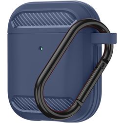 Mobigear Racing Apple AirPods 1 Hülle Flexibles TPU - Blau
