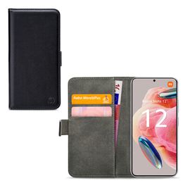 Mobilize Classic Gelly Wallet Xiaomi Redmi Note 12 Hülle Klapphülle Geldbörse - Schwarz