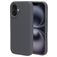 Mobiparts iPhone 16 Silikon Hülle Backcover - Urban Grey