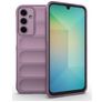 Mobigear Bumpy Samsung Galaxy A16 Hülle Flexibles TPU Backcover - Lila