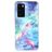 Mobigear Marble Huawei P40 Hülle Flexibles TPU Backcover - Blau