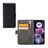 Mobilize Classic Gelly Wallet Motorola Moto G54 Klapphülle Portemonnaie - Schwarz