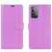Mobigear Classic Samsung Galaxy A52s 5G Hülle Klapphülle Geldbörse - Lila