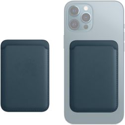 Mobigear Wallet Kartenetui - 3 Karten - MagSafe Kompatibel - Blau