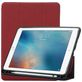 Mobigear Tri-Fold Gel iPad Pro 10.5 Zoll (2017) Hülle Klapphülle + Stifthalter - Weinrot