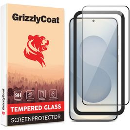 GrizzlyCoat AlignPro Samsung Galaxy S25 Edge Panzerglas Gehärtetes Glas Displayschutz - Hüllenfreundlich + Applikator