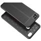 Mobigear Luxury OPPO A3 Hülle Flexibles TPU Backcover - Grau
