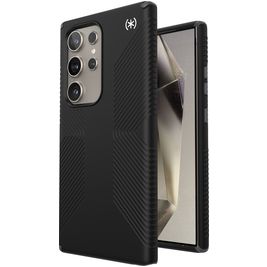 Speck Presidio2 Grip Samsung Galaxy S24 Ultra Hülle Hardcase Backcover Stoßfest - Schwarz