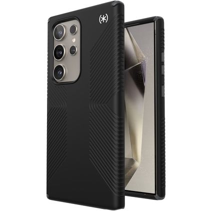 Speck Presidio2 Grip Samsung Galaxy S24 Ultra Hülle Hardcase Backcover Stoßfest - Schwarz