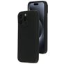 Mobiparts iPhone 15 Pro Max Silikon MagSafe Hülle Backcover - Schwarz