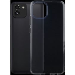 Mobigear Ultra Thin Transparent Samsung Galaxy A03 TPU (flexibel) (extra dünn) Backcover - Transparent