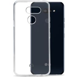 Mobilize Gelly Durchsichtig LG K40s Hülle Flexibles TPU Backcover - Transparent