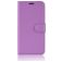 Mobigear Classic Samsung Galaxy A01 Hülle Klapphülle Geldbörse - Lila