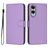 Mobigear Urban Wallet Samsung Galaxy S25 Edge Hülle Klapphülle Geldbörse - Lila