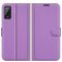 Mobigear Classic Wiko Power U20 Hülle Klapphülle Geldbörse - Lila