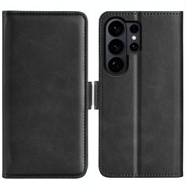 Mobigear Slim Magnet Samsung Galaxy S26 Ultra Hülle Klapphülle Geldbörse - Schwarz