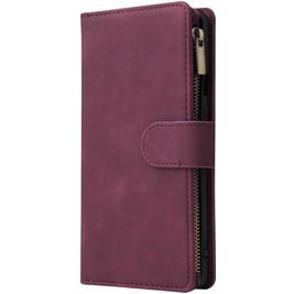 Mobigear Zipper OnePlus 8 Pro Hülle Klapphülle Geldbörse - Rot Mobigear Zipper OnePlus 8 Pro Hülle Klapphülle Geldbörse - Rot