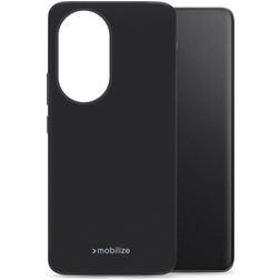 Mobilize Rubber Gelly HONOR 200 Pro Hülle Flexibles TPU Backcover - Schwarz