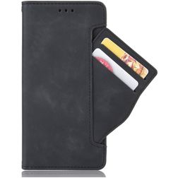 Mobigear Slide Wallet Samsung Galaxy Note 20 Ultra Hülle Klapphülle Geldbörse - Schwarz