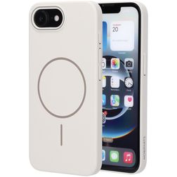 Mobiparts Slim Line iPhone 16e MagSafe Hülle Hardcase Backcover - Off White