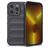 Mobigear Bumpy iPhone 14 Pro Hülle Flexibles TPU Backcover - Charcoal