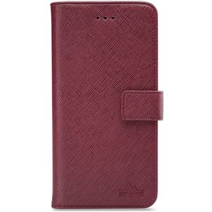 My Style Flex Wallet Samsung Galaxy A04s Hülle Klapphülle Geldbörse - Bordeaux