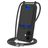 Mobigear Lanyard Card iPhone 17 Silikon Handykette mit Kartenfach - Schwarz