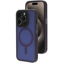 Mobiparts Hardcover iPhone 15 Pro MagSafe Hardcase Backcover - Satin Purple