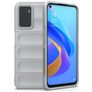 Mobigear Bumpy Realme 9i Hülle Flexibles TPU Backcover - Grau