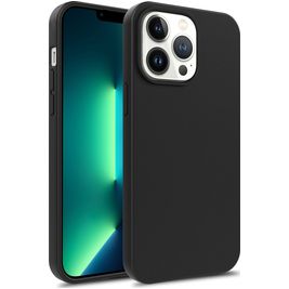Mobigear Bio iPhone 15 Pro Hülle Umweltfreundliches Backcover - Schwarz