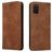 Mobigear Retro Slim Samsung Galaxy S20 Hülle Klapphülle Geldbörse - Braun