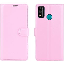Mobigear Classic HONOR 9X Lite Hülle Klapphülle Geldbörse - Pink