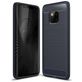 Mobigear Brushed Slim Huawei Mate 20 Pro Hülle Flexibles TPU Backcover - Marineblau