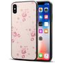Mobigear Design iPhone XS Max Hülle Flexibles TPU Backcover - Peach