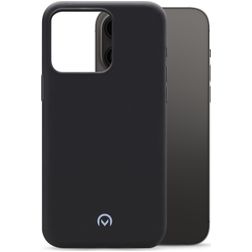 Mobilize Rubber Gelly iPhone 14 Pro Max Hülle Flexibles TPU Backcover - Matt Black