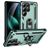 Mobigear Armor ring Samsung Galaxy S25 Ultra Hülle Hardcase Backcover Stoßfest mit Ringhalter - Grün